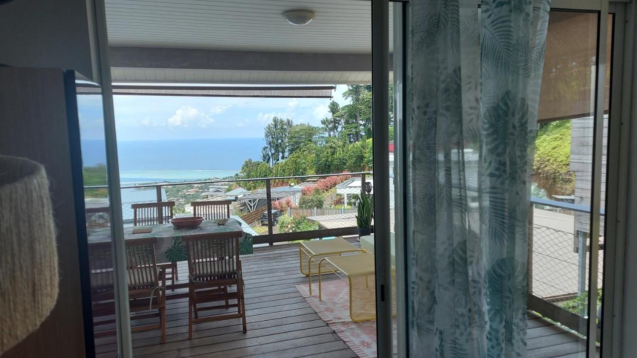 Studio Vaimiti Pour 2 Personnes Vue Mer Et Moorea Faaa Dış mekan fotoğraf